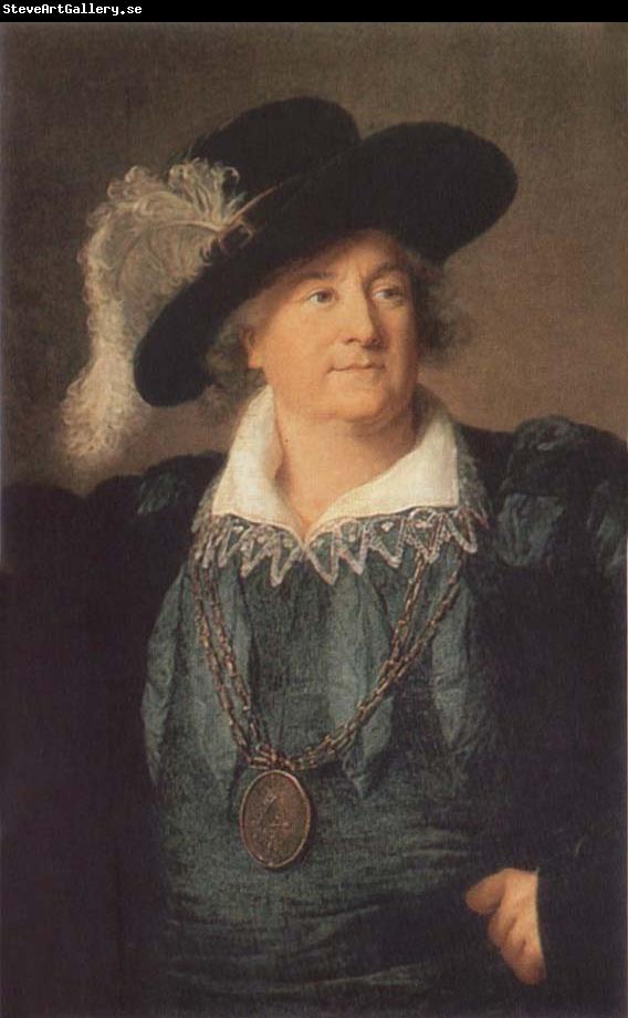 Elisabeth Louise Viegg-Le Brun Portrait of Stanistas Auguste Poniatowski